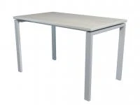 Офисный стол NT 120x70 белое дерево/серый